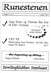 Runestenen januar 1994