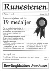 Runestenen februar 1994