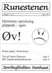 Runestenen april 1994