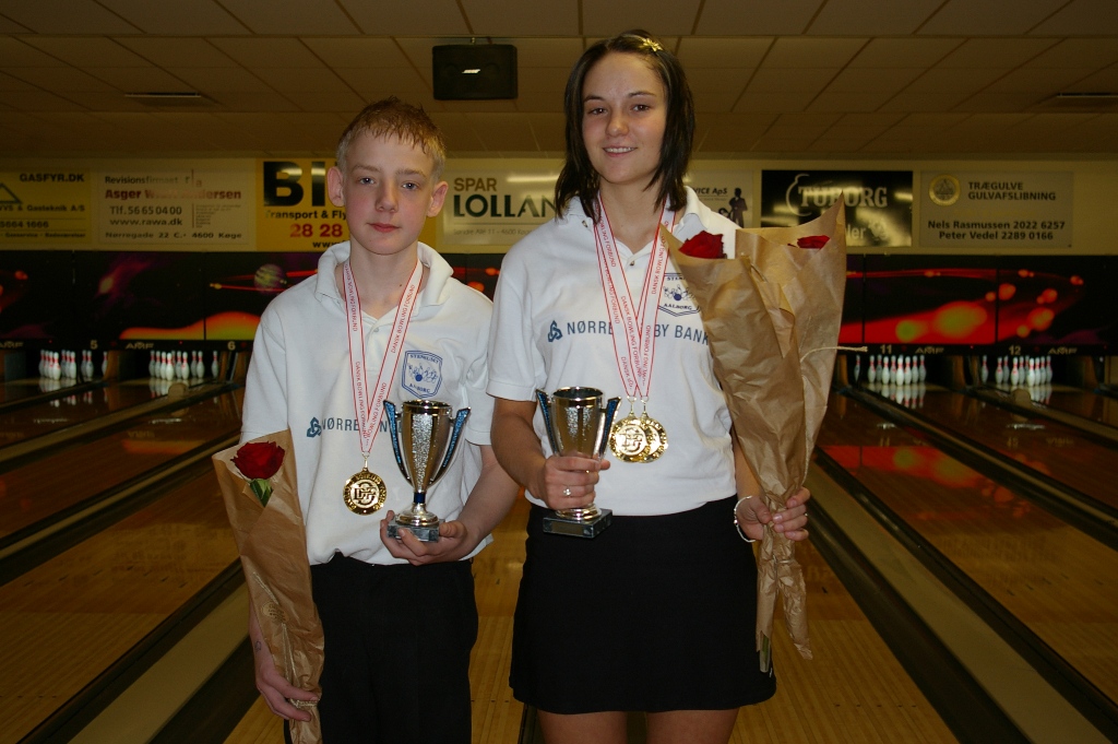 Danske Juniormestre 2009 - Kim Knudsen og Stine Nørgaard Johansen 